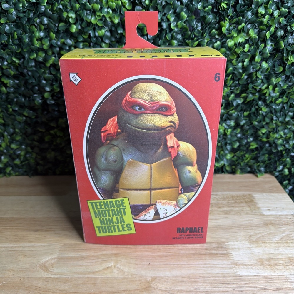 Neca Teenage Mutant Ninja Turtles 35th Anniversary Raphael Action Figure